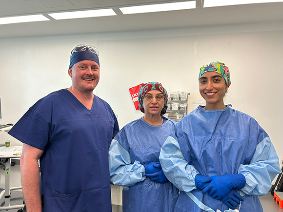 Theatre team at Chris O'Brien Lifehouse